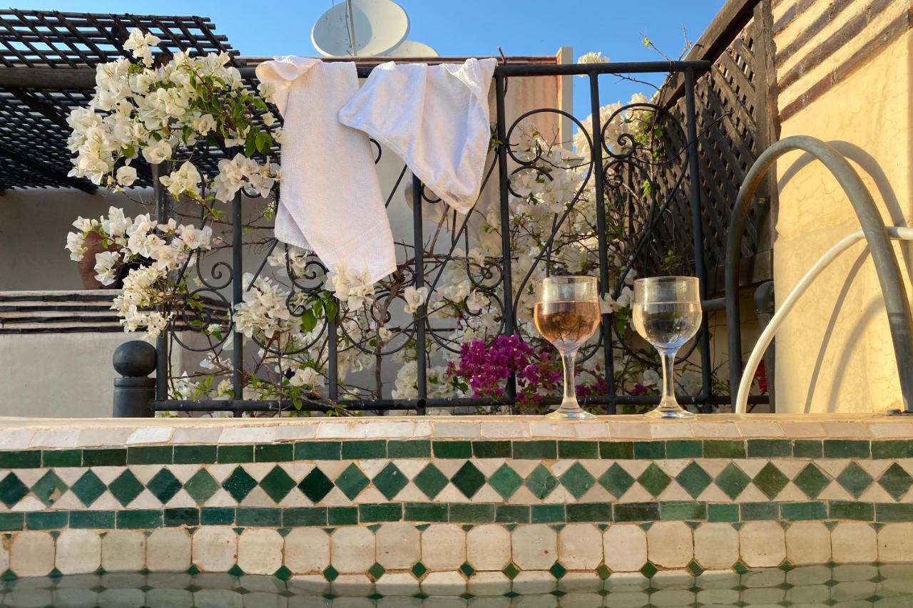 Riad Of The Storks - Exclusive Use For Up To 17 Persons Marrakesh Exteriör bild